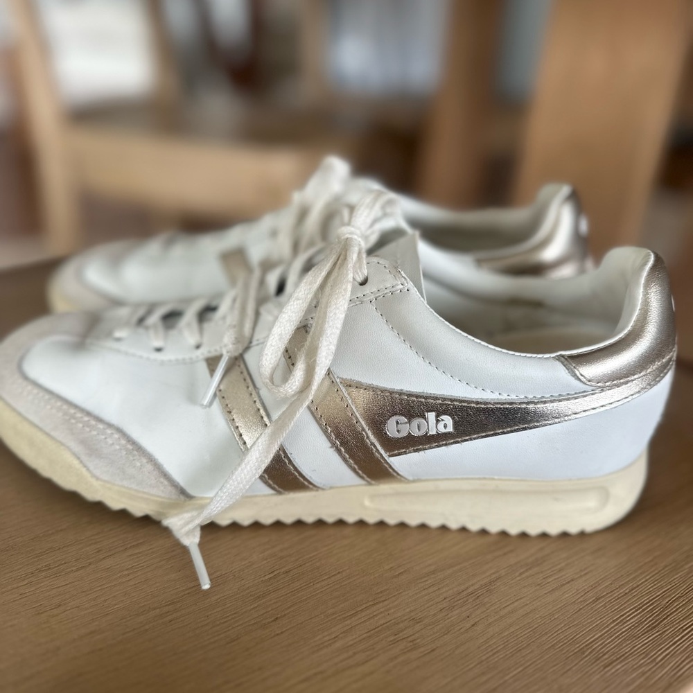 Gola Torpedo Mirror White Sneakers